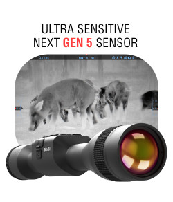 Thermal Rifle Scope MARS 5 EVO LRF 640 4-32x 12 Smart HD ATN