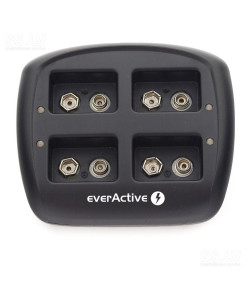 EverActive NC-109 Quadruple Ni-MH 9V Battery Charger