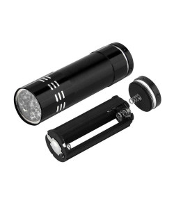 Pārnēsājamais  ultravioletās lampas  lukturītis 9LED UV