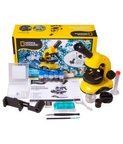 Microscope Set for Student National Geographic Biolux 40x-800x