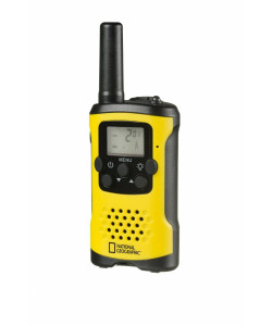 Walkie Talkie 2piece Set National Geographic FM with large range up to 6 km and free hand