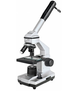 Microscope BRESSER JUNIOR 40X-1024X with eyepiece camera and expermental kit