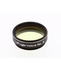 Filter 1.25" EXPLORE SCIENTIFIC  Light Yellow No.8