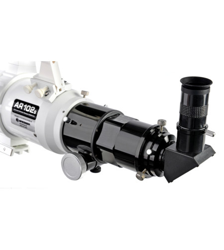 Teleskops, BRESSER Messier AR-102s/600 Hexafoc EXOS-1/EQ4, ar apertūru saules filtru
