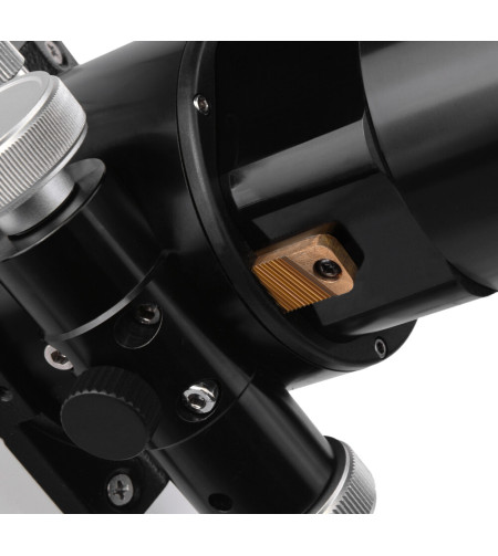 Teleskops, BRESSER Messier AR-102s/600 Hexafoc EXOS-1/EQ4, ar apertūru saules filtru