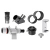 Teleskops, BRESSER Messier AR-102s/600 Hexafoc EXOS-1/EQ4, ar apertūru saules filtru