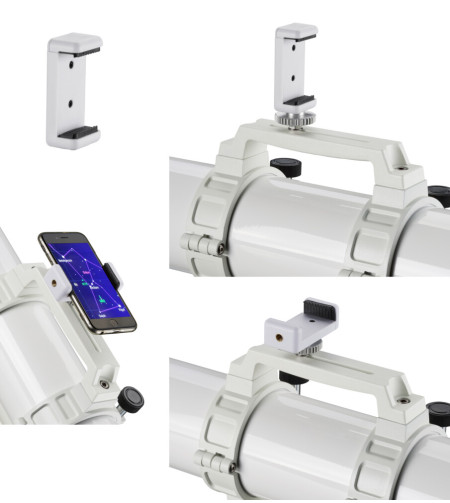 Teleskops, BRESSER Messier AR-102/1000 EXOS-2/EQ5, ar apertūru saules filtru