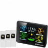 BRESSER Quadro NLX - Thermo-/Hygrometer with 3 outdoor sensors