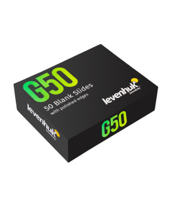 Levenhuk G50 Blank Slides, 50 pcs