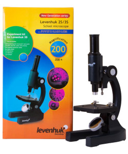 Achromatic, Monocular Microscope Levenhuk 2S NG 200x