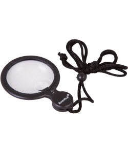 Palielināmais Stikls Levenhuk Vizor N1 ar LED Apgaismojumu  46mm  4x-10x