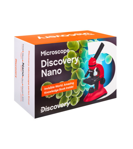 Mikroskopas, Discovery Nano Terra, 40x-400x, su knyga