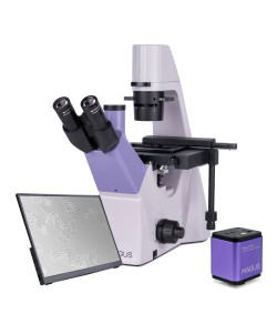 Bioloģiskais apgrieztais digitālais mikroskops MAGUS Bio VD300 ar LCD displejuBioloogiline