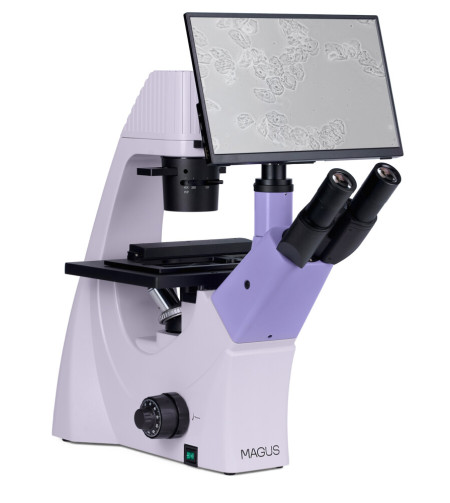 Bioloogiline ümberpööratud digitaalmikroskoop MAGUS Bio VD300 LCD-ekraaniga