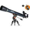 Celestron Astromaster LT 70AZ koos telefoniadapteri ja kuufiltriga