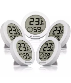 BRESSER Smile Thermo-Hygrometer Set of 5