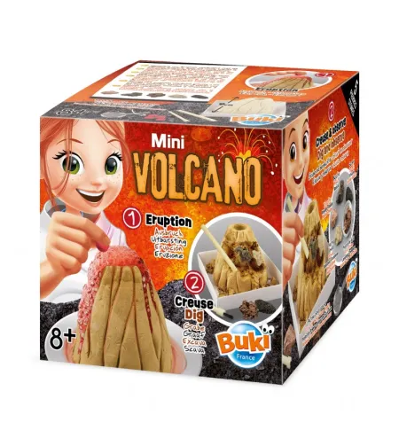 Mini volcano, Buki