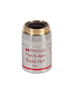 MAGUS S-APO BD60 Plan S-Apo 5x/10x/20x/50x/100x BD H60mm objektyvų rinkinys, šviesiems/tam