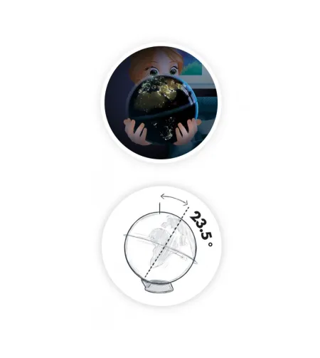 Pilsētas gaisma Globe, Buki, (angļu)