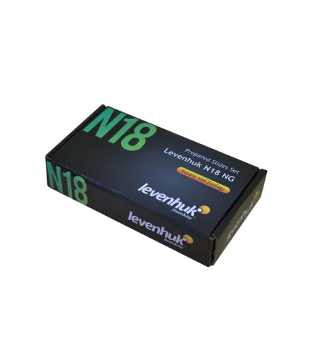 Набор готовых микропрепаратов Levenhuk N18 NG Биология и Зоология