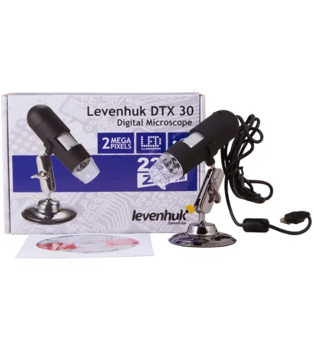 Mikroskops, Kompakts Digitālais Levenhuk DTX 30 20x–230x
