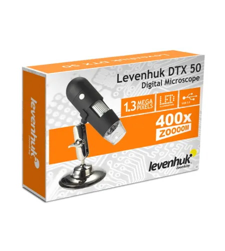 Mikroskops, Kompakts Digitālais Levenhuk DTX 50 20x-400x