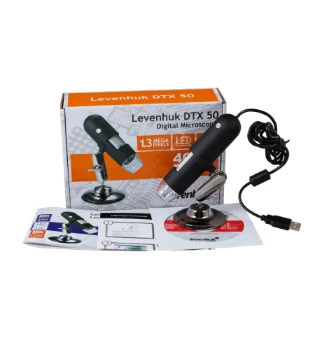 Mikroskops, Kompakts Digitālais Levenhuk DTX 50 20x-400x