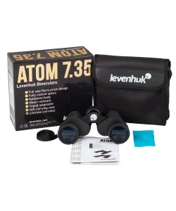 Levenhuk Atom 7x35  Levenhuk Compact Porro Prism Waterproof Binoculars