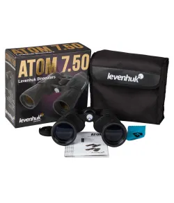 Levenhuk Atom 7x50  Compact Porro Prism Waterproof Binoculars