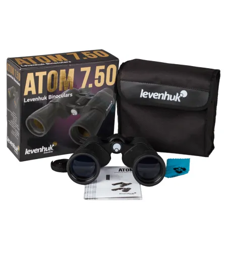 Levenhuk Atom 7x50  Compact Porro Prism Waterproof Binoculars