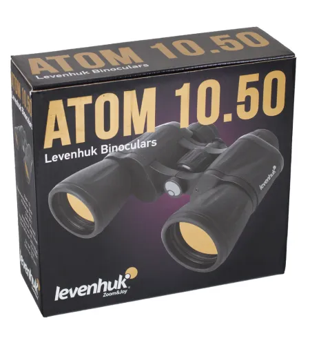 Levenhuk Atom 10x50  Kompaktne Porro prisma Veekindel binokkel
