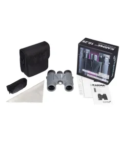 Levenhuk Karma PLUS 10x25 Компактный, Влагостойкий, Карманный Бинокль с Призмой Руф