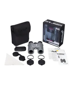 Levenhuk Karma PLUS 8x32 Kompakts Mitrumizturīgs Roof Prizmas Binoklis ar Dzidrinātiem BAK