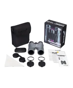Levenhuk Karma PLUS 12x42  Компактный, Влагостойкий, Карманный Бинокль с Призмой Руф