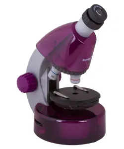 Microscope for children, Levenhuk LabZZ M101 Amethyst, 40x-640x, with Experiment kit