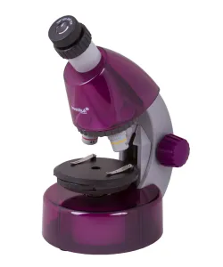 Microscope for children, Levenhuk LabZZ M101 Amethyst, 40x-640x, with Experiment kit