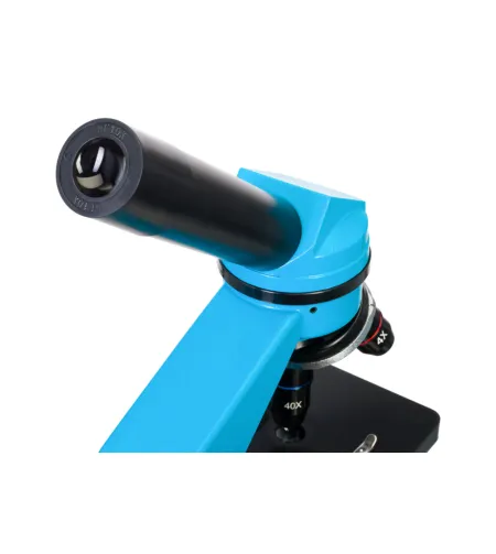 Mikroskopas su eksperimentiniu rinkiniu K50 2L Levenhuk Rainbow 40x - 400x Azure