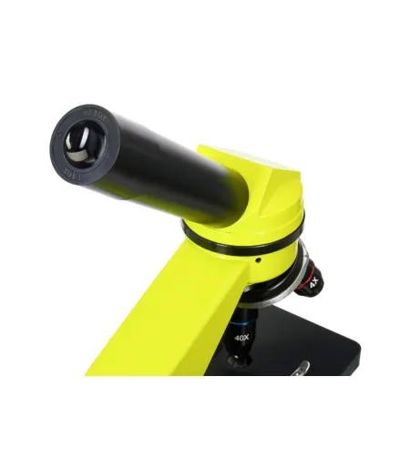 Микроскоп Levenhuk Rainbow 2L Lime&bsol;Лайм 40x-400x с экспериментальным комплектом K50