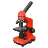 Microscope Levenhuk Rainbow 2L Orange 40x-400x with experiment kit K50