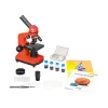 Microscope Levenhuk Rainbow 2L Orange 40x-400x with experiment kit K50