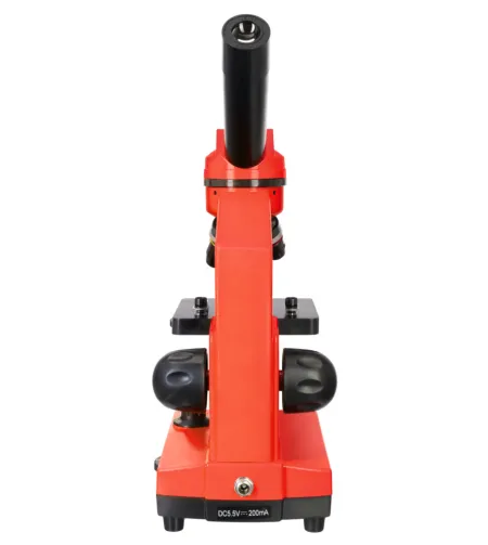 Microscope Levenhuk Rainbow 2L Orange 40x-400x with experiment kit K50