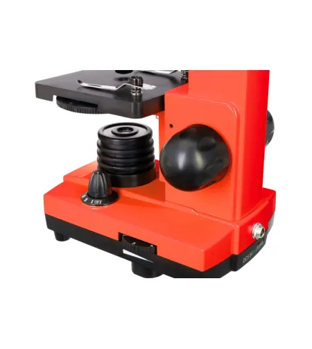 Microscope Levenhuk Rainbow 2L Orange 40x-400x with experiment kit K50