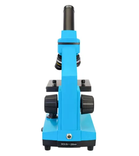 Микроскоп Levenhuk Rainbow 2L PLUS Лазурь 64x - 640x с экспериментальным комплектом K50