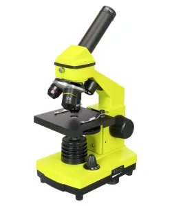 Microscope Levenhuk Rainbow 2L PLUS 64x - 640x Lime with experiment kit K50