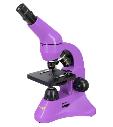 Микроскоп Levenhuk Rainbow 50L Аметист 40x–800x с экспериментальным комплектом K50