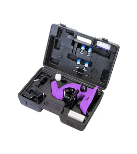 Микроскоп Levenhuk Rainbow 50L Аметист 40x–800x с экспериментальным комплектом K50