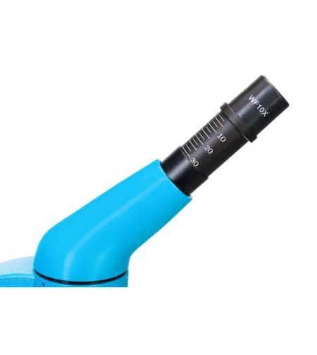 Микроскоп Levenhuk Rainbow 50L Лазурь 40x - 800x с экспериментальным комплектом K50