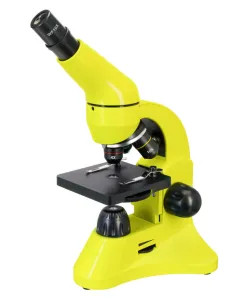 Микроскоп Levenhuk Rainbow 50L Лайм 40x - 800x с экспериментальным комплектом K50