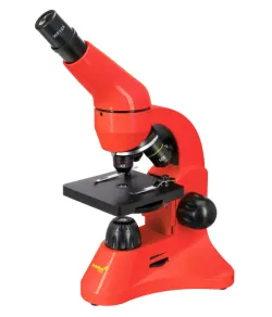 Mikroskopas Levenhuk Rainbow 50L Orange 40x - 800x su eksperimentiniu rinkiniu K50