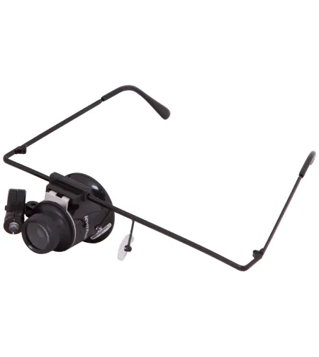 Levenhuk Zeno Vizor G1 PLUS Palielināmais stikls & Brilles ar Apgaismojumu (1–20x)